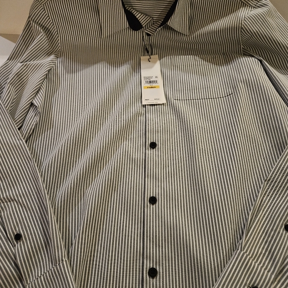 Calvin Klein Long Sleeve Dress Shirt - Picture 2 of 7